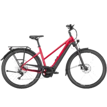 Pegasus Premio Evo 10 Lite elektromos kerékpár női vázzal piros színben