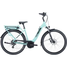 PEGASUS Solero E8 Plus elektromos kerékpár komfort vázzal celeste green színben