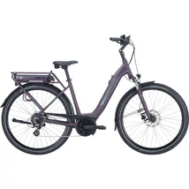PEGASUS Solero E8 Plus elektromos kerékpár komfort vázzal lila színben