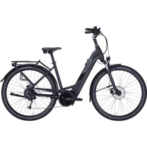 PEGASUS Solero Evo 9 elektromos kerékpár komfort vázzal fekete színben