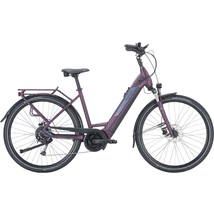 PEGASUS Solero Evo 9 elektromos kerékpár komfort vázzal deep berry színben