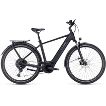 CUBE Touring Hybrid Pro 625 elektromos kerékpár (625Wh, black'n'metal)