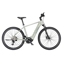 KTM Macina Cross 720 elektromos kerékpár férfi vázzal, dew silver színben