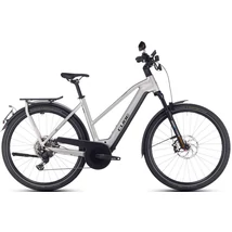CUBE Kathmandu Hybrid 45 750 elektromos kerékpár női vázzal szürke színben