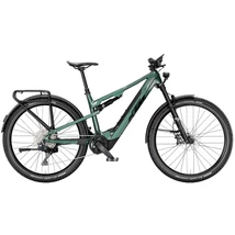 KTM Macina Chacana 891 LFC elektromos fully mountain bike zöld színben