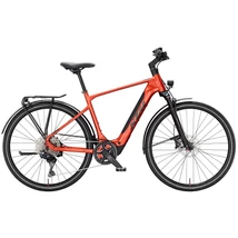 KTM Macina Sport SX 10 elektromos kerékpár férfi vázzal narancs színben