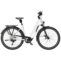 KTM Macina Style 820 elektromos kerékpár  konfort vázzal fehér színben