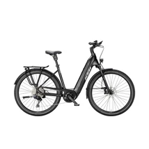 KTM Macina Style 820 XL Di2 elektromos kerékpár komfort vázzal fekete színben