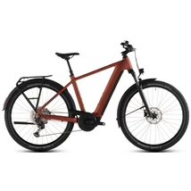 CUBE Nuride Hybrid Pro 600 elektromos kerékpár férfi vázzal piros színben