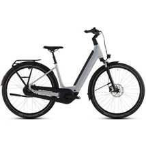 CUBE Supreme Hybrid Comfort One 600 elektromos kerékpár komfort vázzal szürke színben