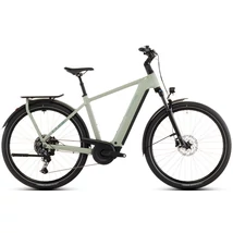 CUBE Kathmandu Hybrid ONE 800 elektromos kerékpár férfi vázzal világoszöld színben