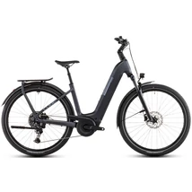 CUBE Kathmandu Hybrid ONE 800 elektromos kerékpár komfort vázzal szürke színben