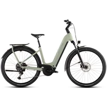 CUBE Kathmandu Hybrid ONE 800 elektromos kerékpár komfort vázzal világoszöld színben