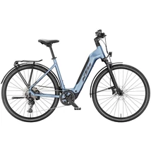 KTM Macina Sport SX 20 elektromos kerékpár komfort vázzal kék színben