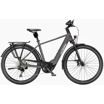 KTM Macina Style 820 elektromos kerékpár szürke színben férfi vázzal