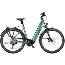 KTM Macina Style 820 elektromos kerékpár zöld színben komfort vázzal