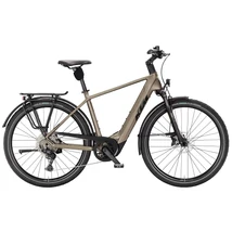 KTM Macina Style 830 elektromos kerékpár férfi vázzal barna színben