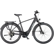 KTM Macina Style 840 elektromos kerékpár férfi vázzal fekete színben