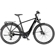 KTM Macina Tour CX 830 elektromos kerékpár férfi vázzal fekete színben