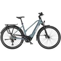 KTM Macina Tour PX 610 elektromos kerékpár női vázzal kék színben