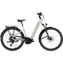 PEGASUS Solero Evo 10 elektromos kerékpár komfort vázzal szürke színben