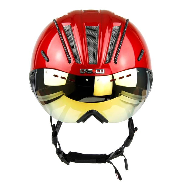 Casco Roadster Plus Piros, lencsével