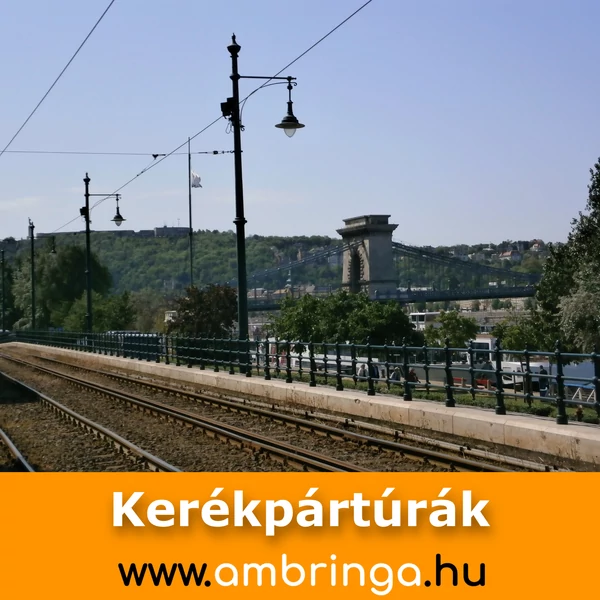 Dunaparti kerékpártúra Budapesten