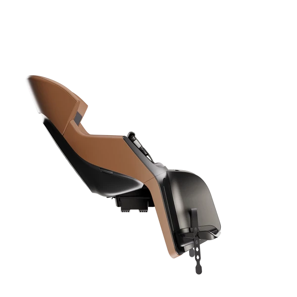 Gyerekülés Bobike hátsó EXCLUSIVE EVOLVE maxi, kerékpár csomagtartóra szerelhető, fahéj barna