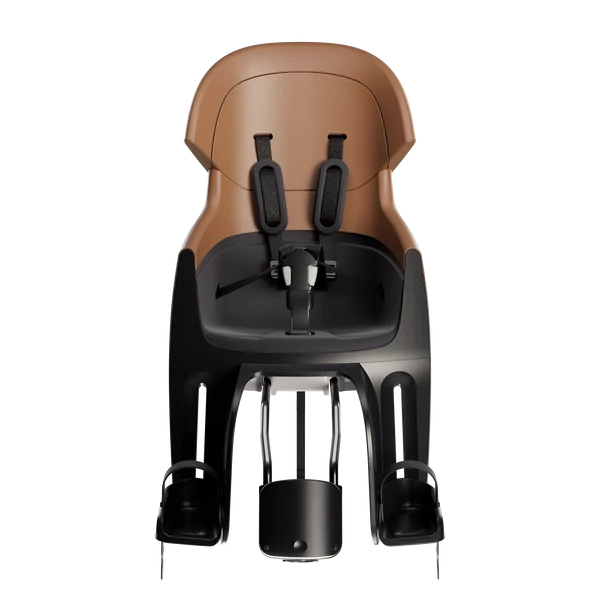 Gyerekülés Bobike hátsó EXCLUSIVE EVOLVE maxi, kerékpár vázra szerelhető, fahéj barna