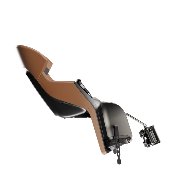 Gyerekülés Bobike hátsó EXCLUSIVE EVOLVE maxi, kerékpár vázra szerelhető, fahéj barna
