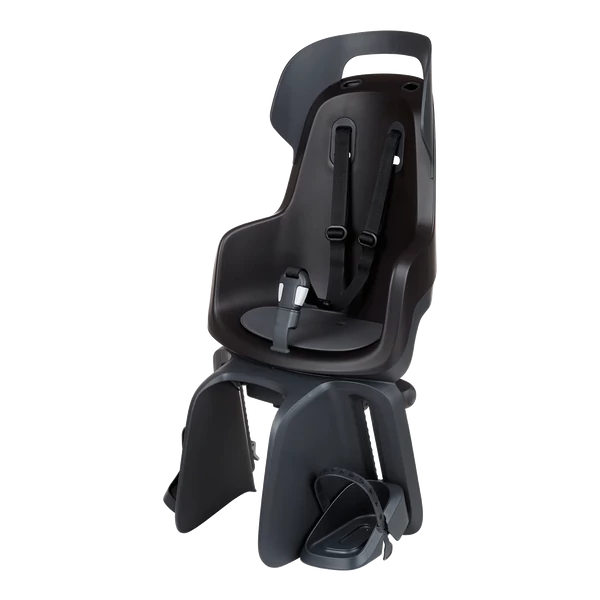 Gyerekülés Bobike GO maxi RS, dönthető, kerékpár csomagtartóra szerelhető, fekete