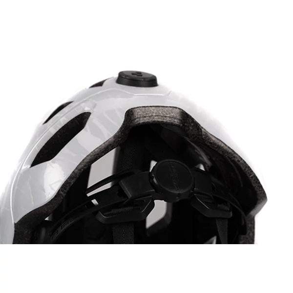 Fejvédő CUBE STEEP glossy white, M méret
