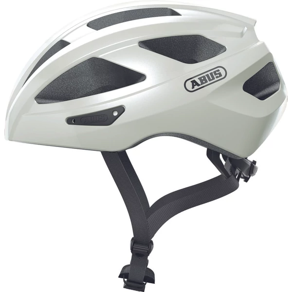 ABUS kerékpáros sport sisak Macator, In-Mold, pearl white, L (58-62 cm)