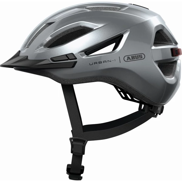 ABUS kerékpáros városi sisak Urban-I 4.0, In-Mold, graphite silver, L (57-61 cm)
