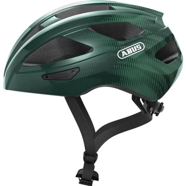 Abus kerékpáros sport sisak Macator In-Mold zöld, M 52-58cm