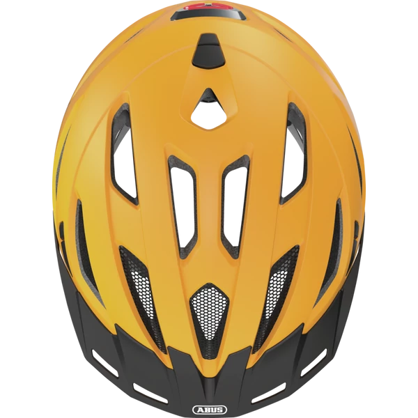 Abus Urban-I 3.0 sárga kerékpáros sisak