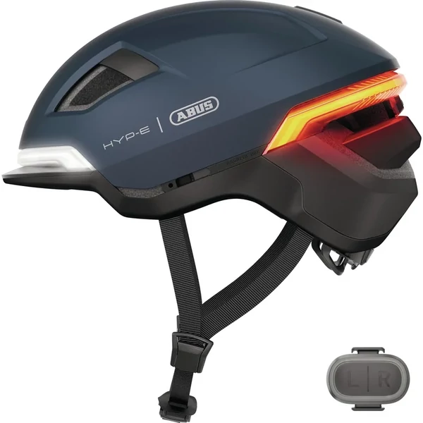 ABUS kerékpáros városi sisak HYP-E, In-Mold, éjkék M (54-58 cm)