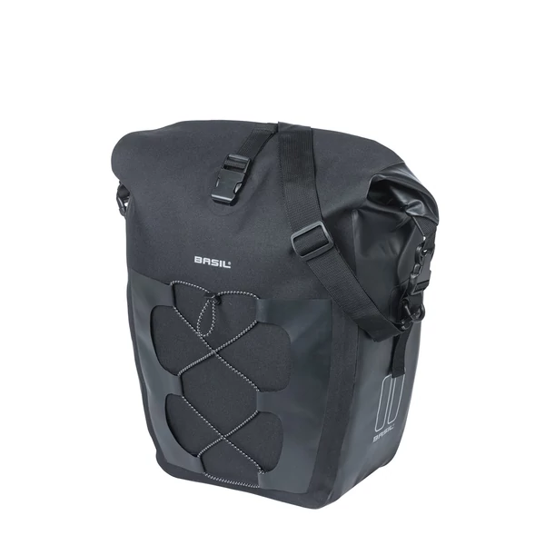 Basil egyoldalas táska Navigator Waterproof L, fekete