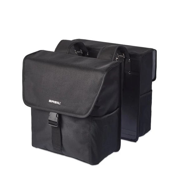 Basil dupla táska csomagtartóra Go Double Bag