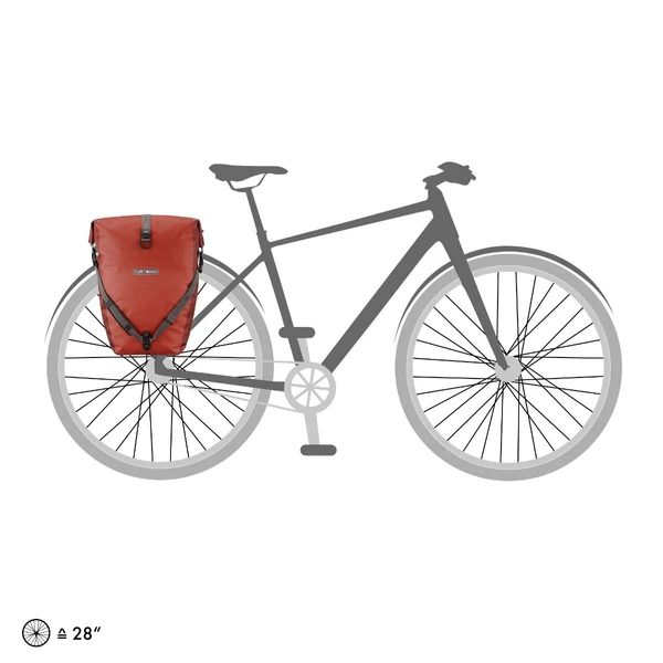 Táska Ortlieb Back-roller Plus salsa - dark chili