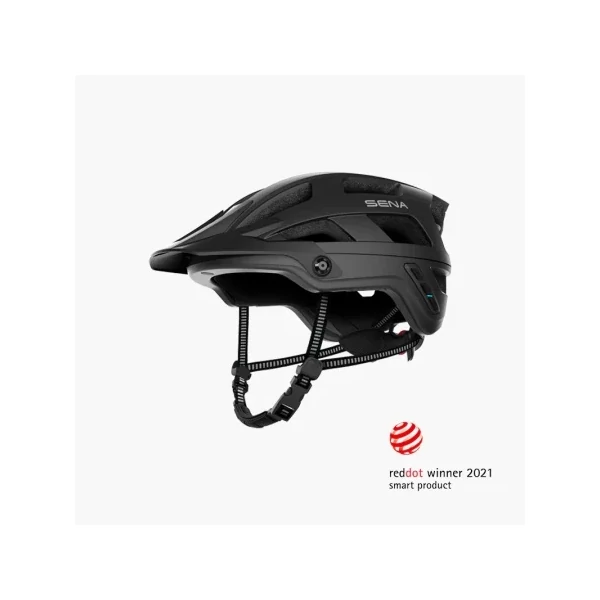 SENA M1 EVO - Mountain Bike kerékpáros sisak beépített MESH kommunikációval - Fekete - L -