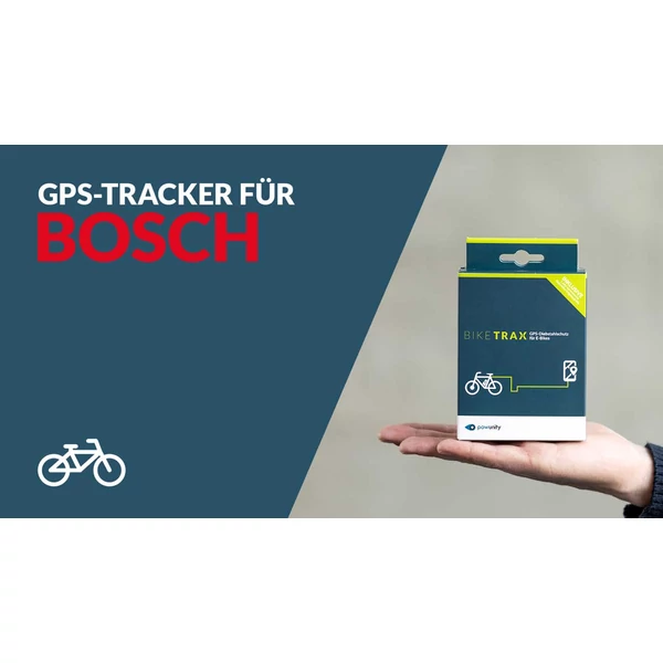 PowUnity Biketrax GPS nyomkövető Bosch rendszerű elektromos kerékpárokhoz