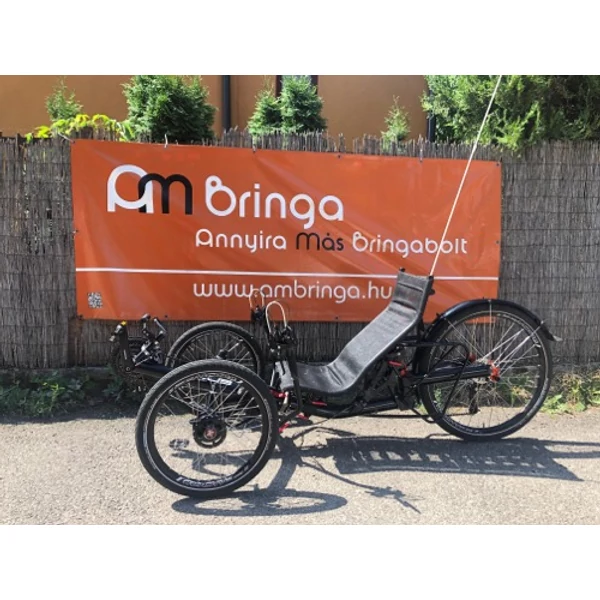 Használt Azub Tricon 26 összecsukható telós tadpole trike Shimano Alivio