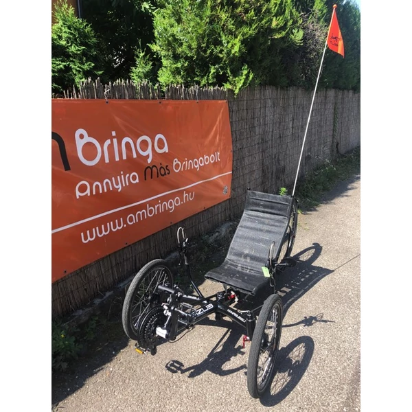 Használt Azub Tricon 26 összecsukható telós tadpole trike Shimano Alivio