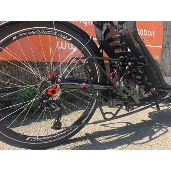 Használt Azub Tricon 26 összecsukható telós tadpole trike Shimano Alivio