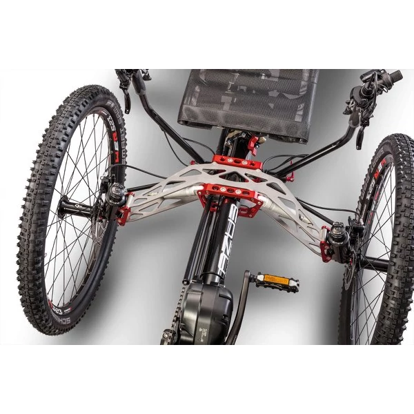 AZUB Ti-FLY X tadpole trike fekvőkerékpár 3x26