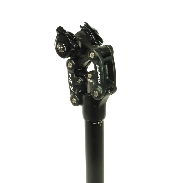 NYEREGCSŐ RUGÓS NCX 27,2X350MM HARD SUNTOUR FEKETE