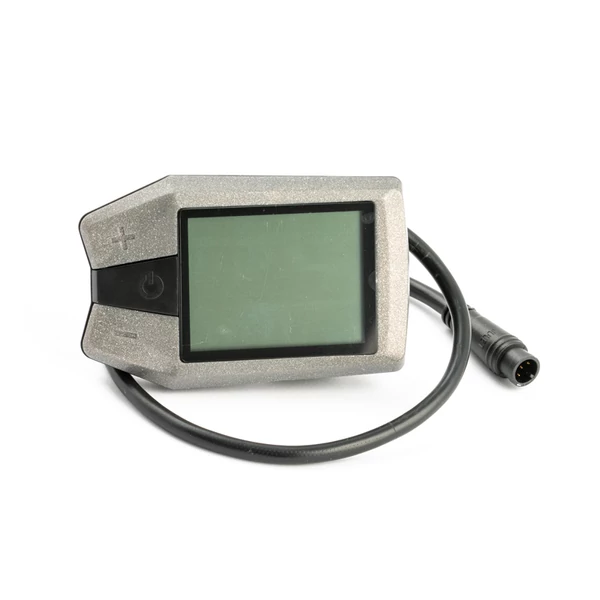 Apache LCD Power Codac 2020 EN17, fekete csatlakozós kerékpár kijelző  