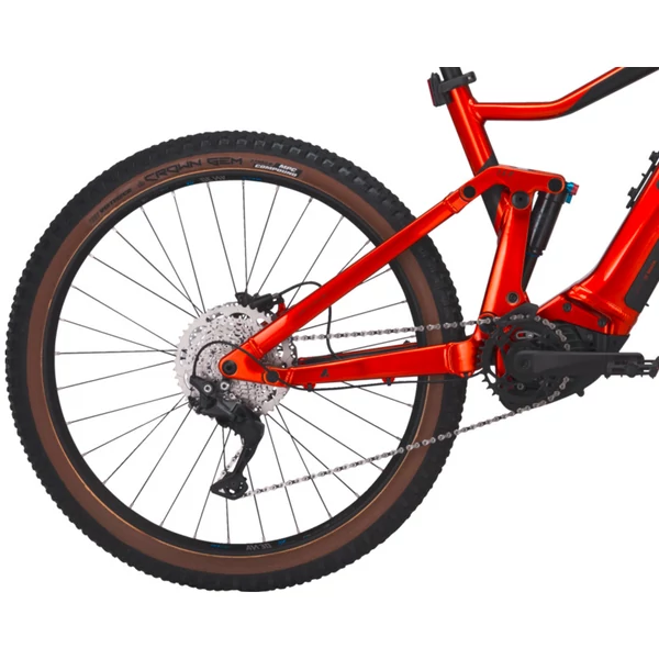 BULLS Copperhead Evo AM 1 750 elektromos kerékpár piros színben