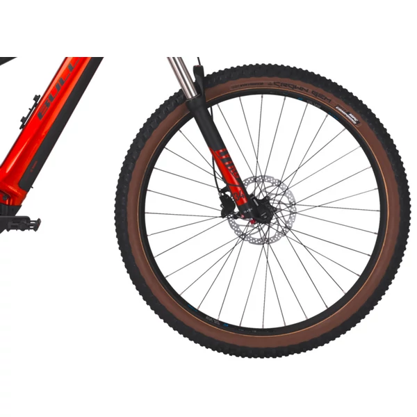 BULLS Copperhead Evo AM 1 750 elektromos kerékpár piros színben